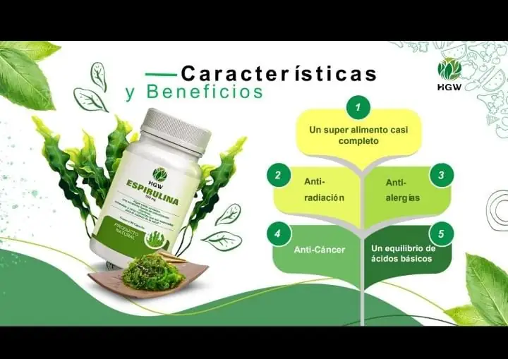Espirulina.
