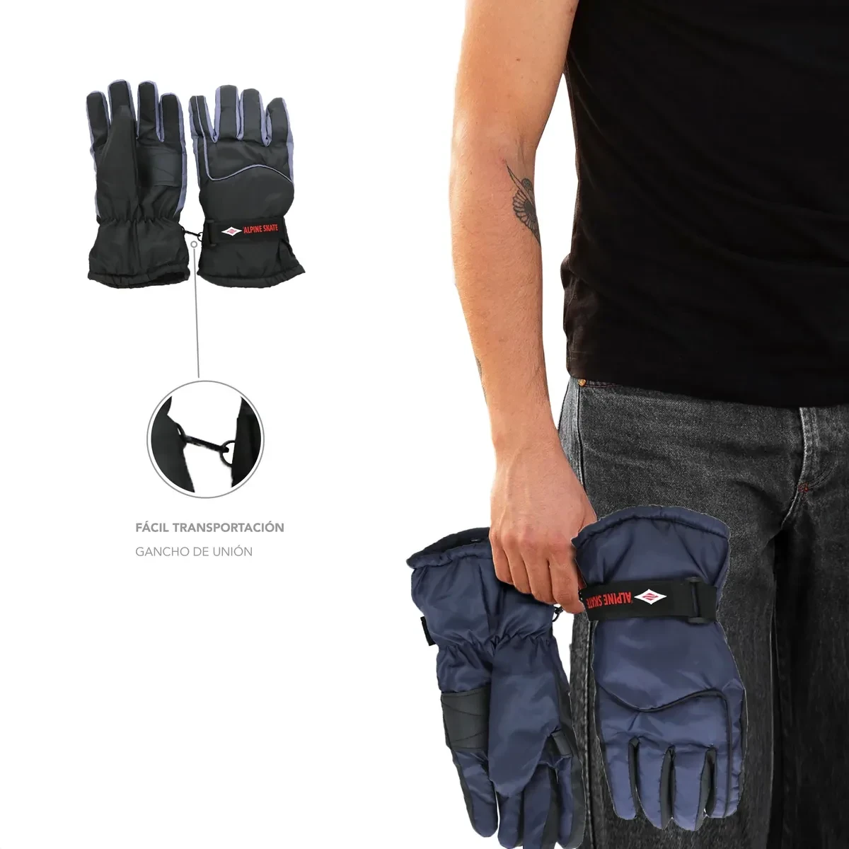 GUANTE ALPINE SKATE 16890 8