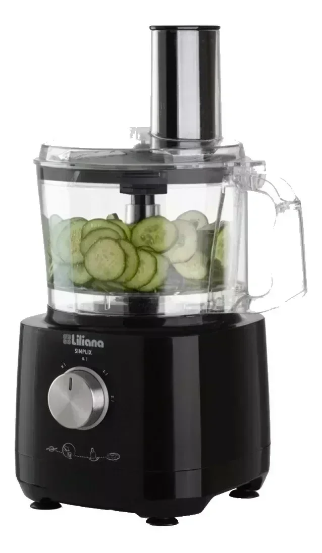 Multiprocesadora Liliana Simplix AM700 700W negra 220V - 240V 2