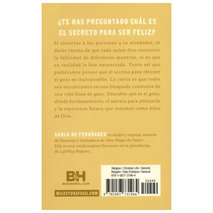 El secreto del gozo - Karla de Fernández 6