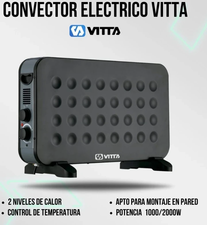 CONVECTOR ELÉCTRICO VITTA