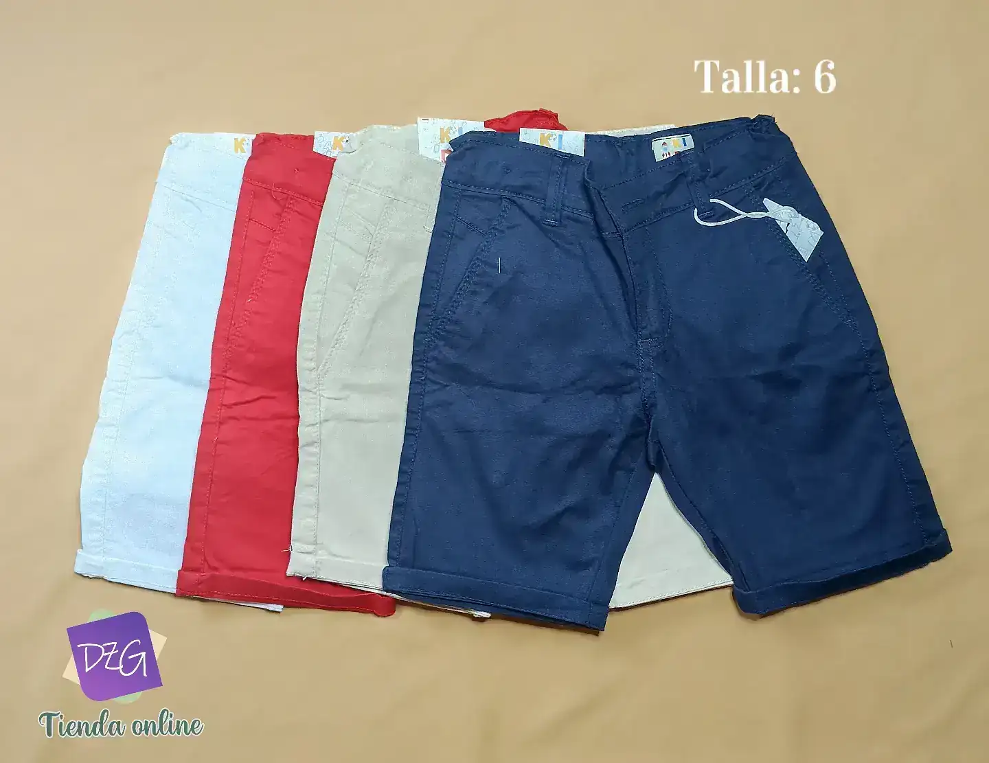 Bermudas de niño en drill