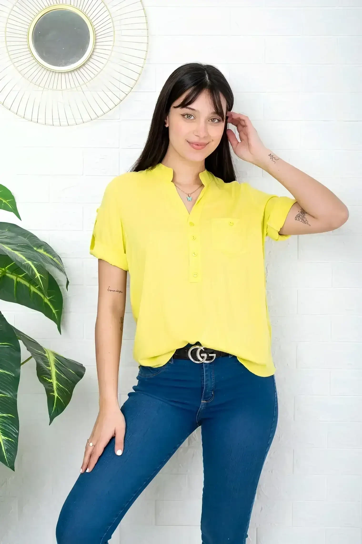 CAMISAS CUELLO MAO 4