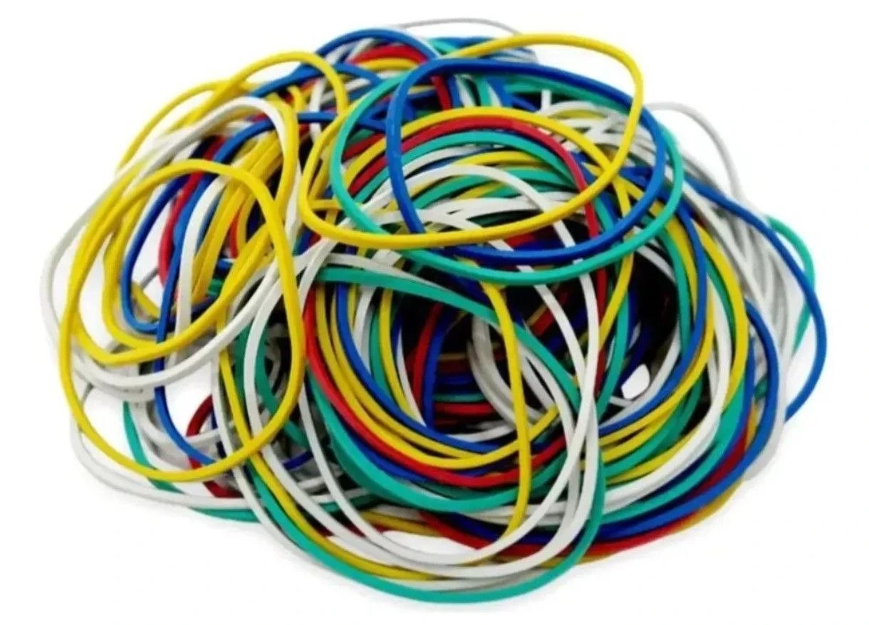 Bandas elasticas de colores para decoracion