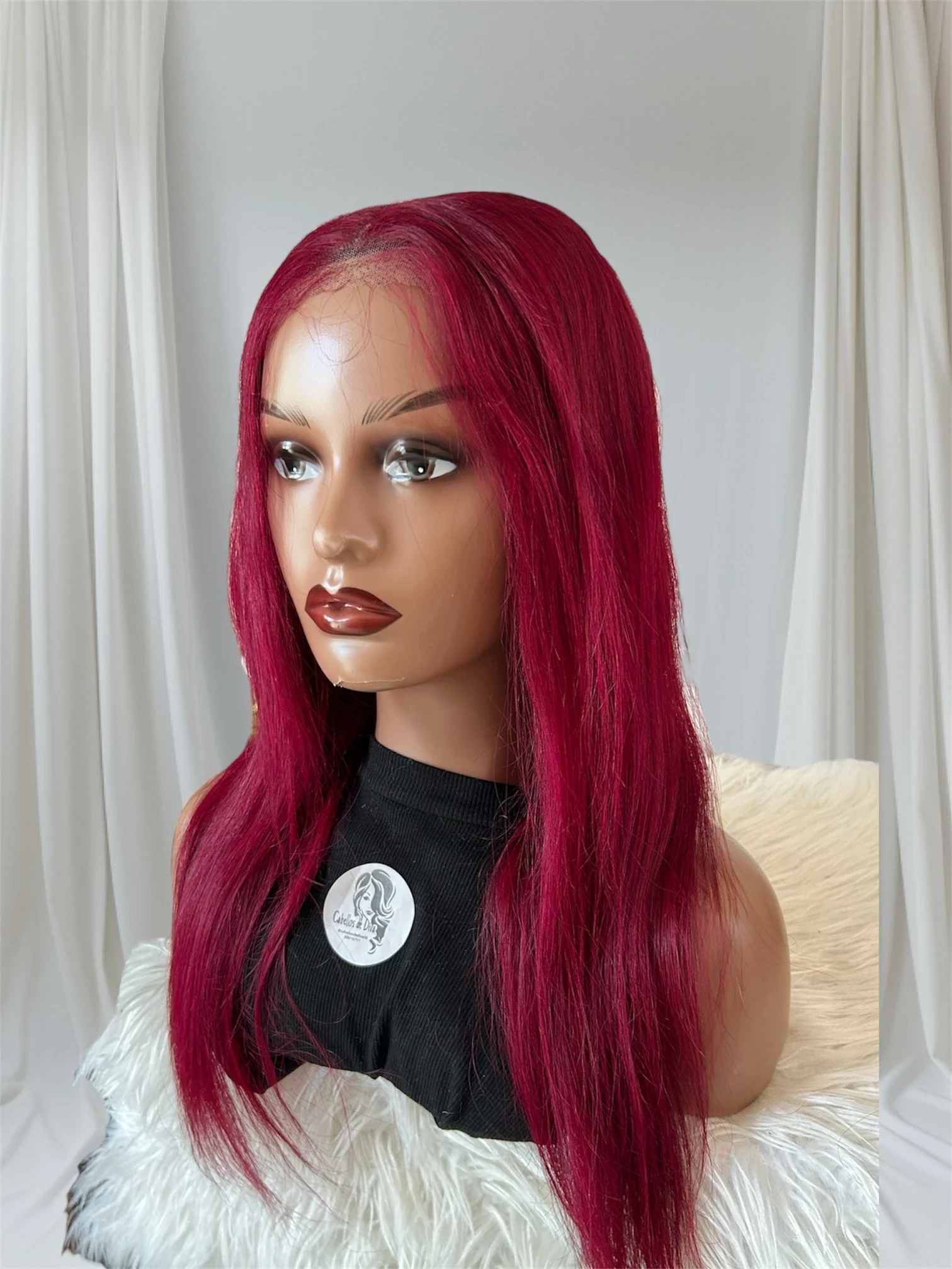 Peluca de cabello Humano 20”  frontal lace 7x5 glueless 2