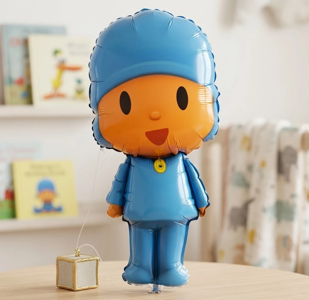 Globo metalizado 15 pulg Pocoyo