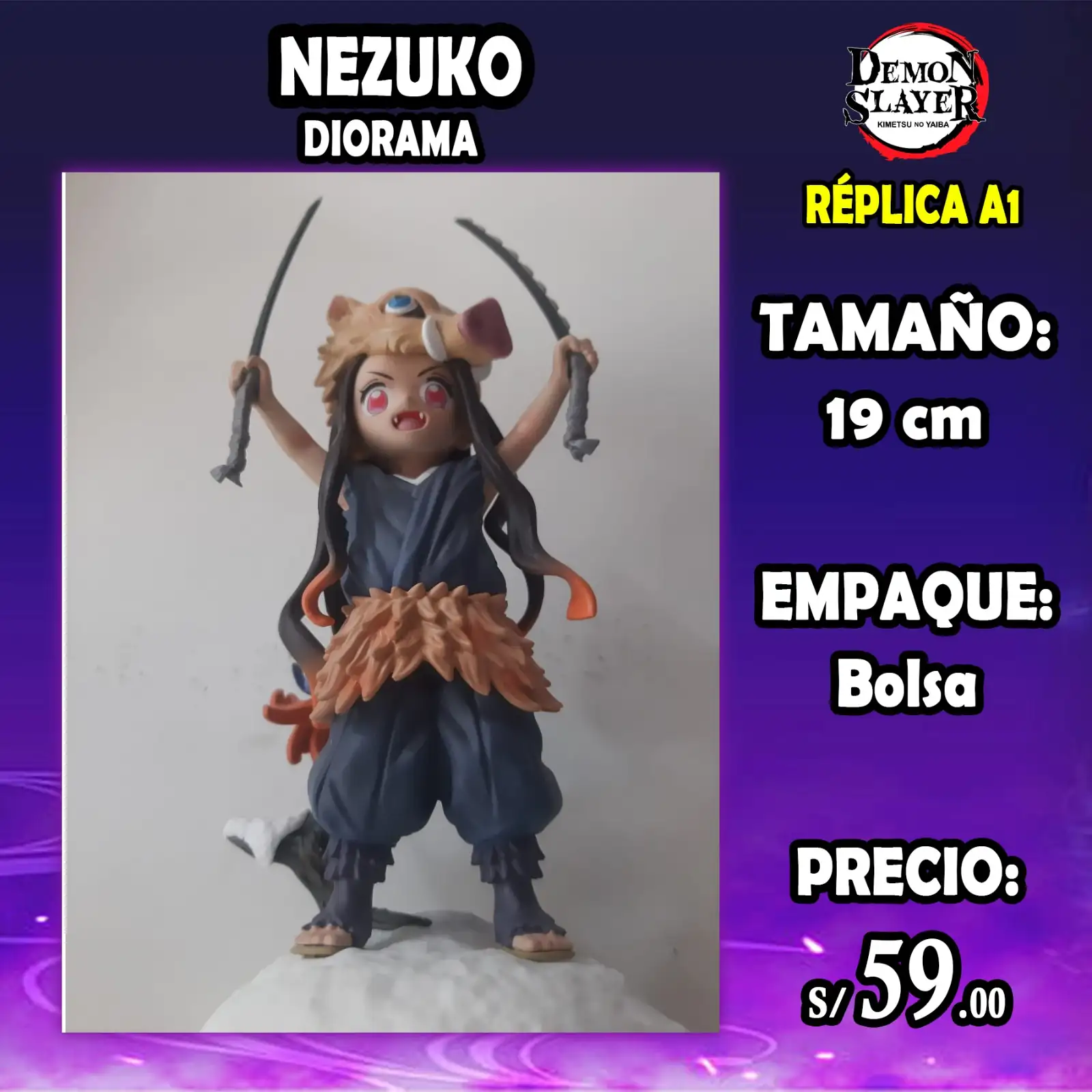 Nezuko Diorama Inosuke ver.