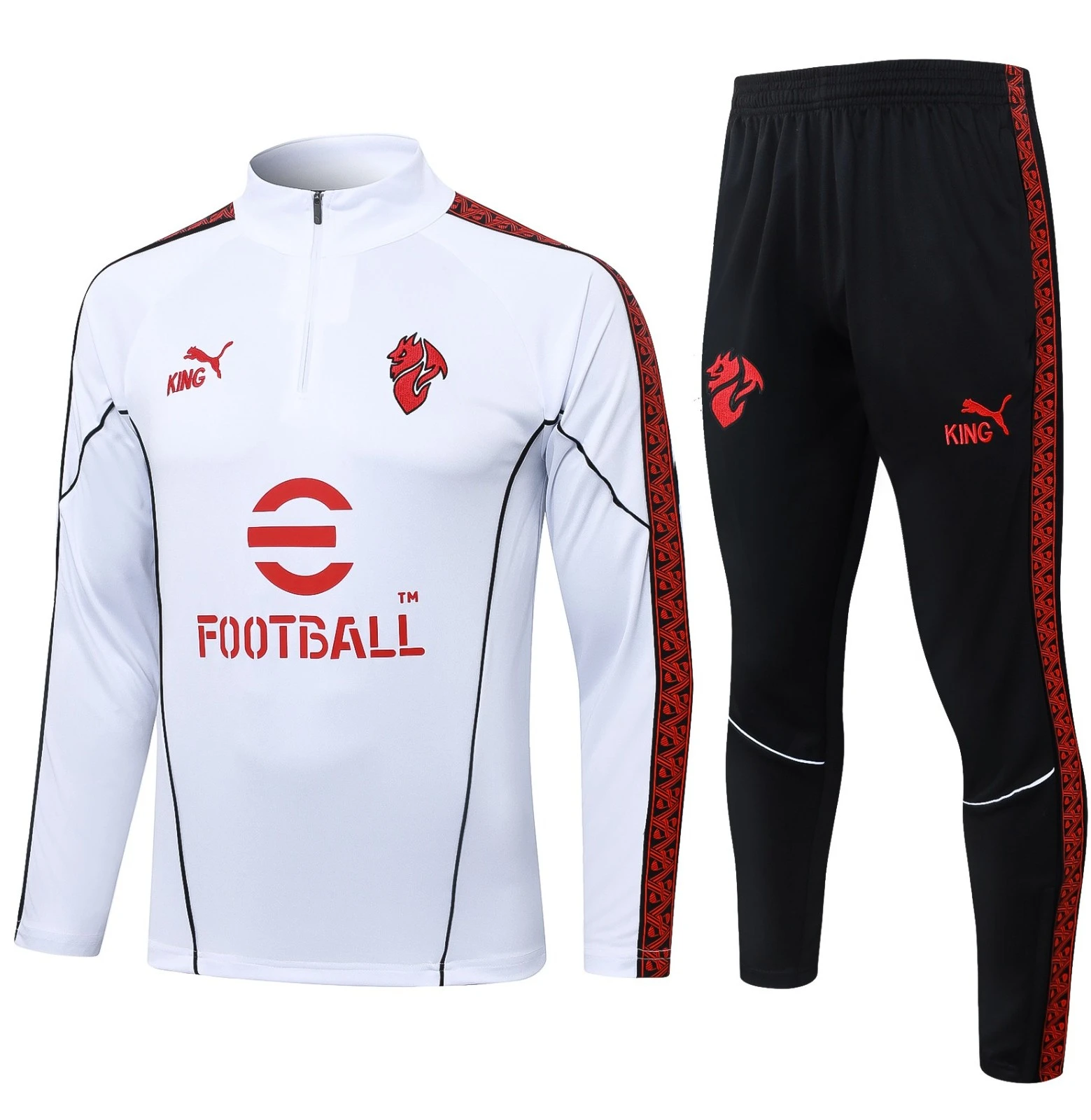 CONJUNTO BUZO DEPORTIVO AC MILAN 