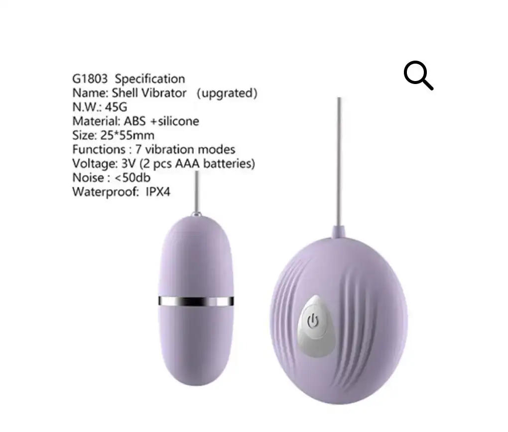 Shell vibrador alámbrico 