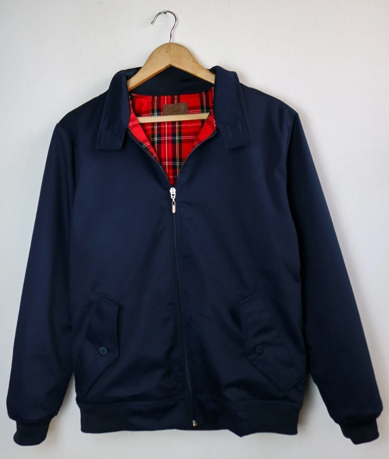 Harrington azul oscuro L