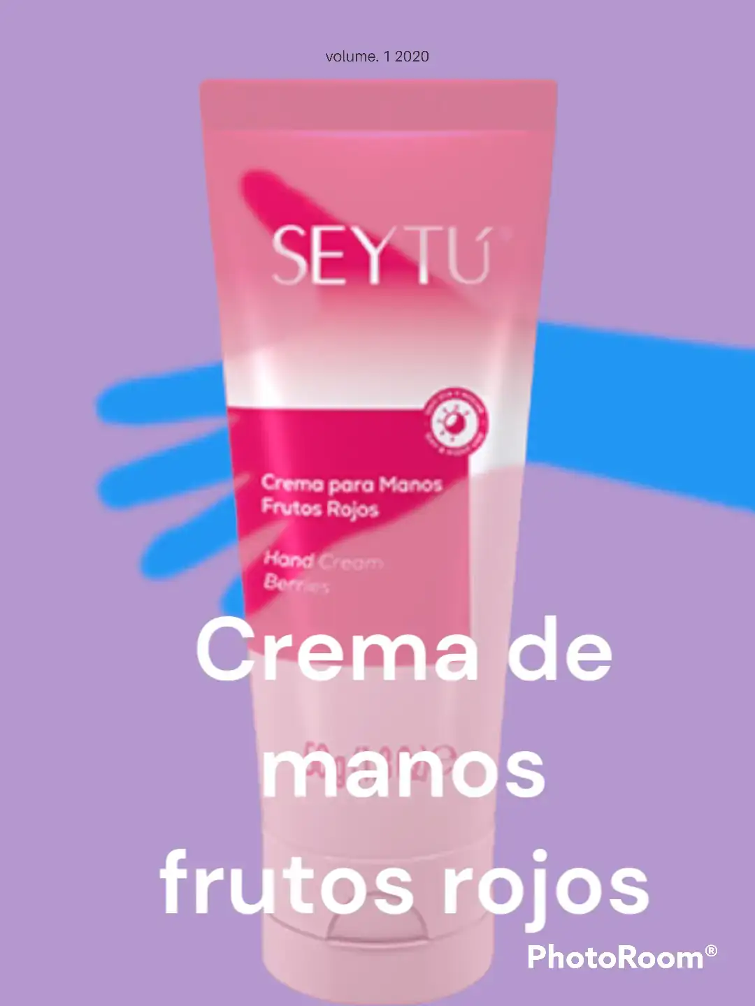 Crema de manos frutos rojos 