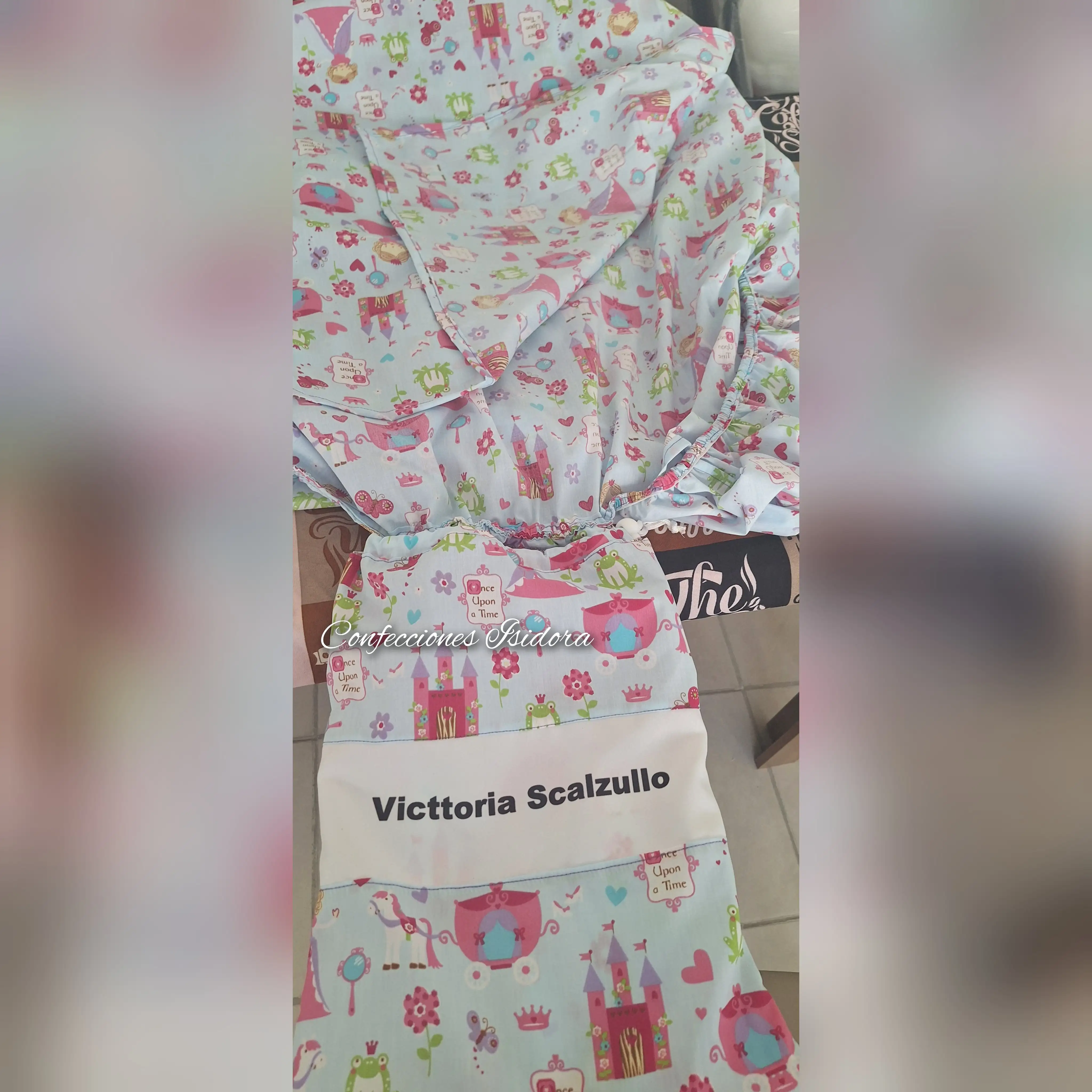 Juego de sábanas princesa