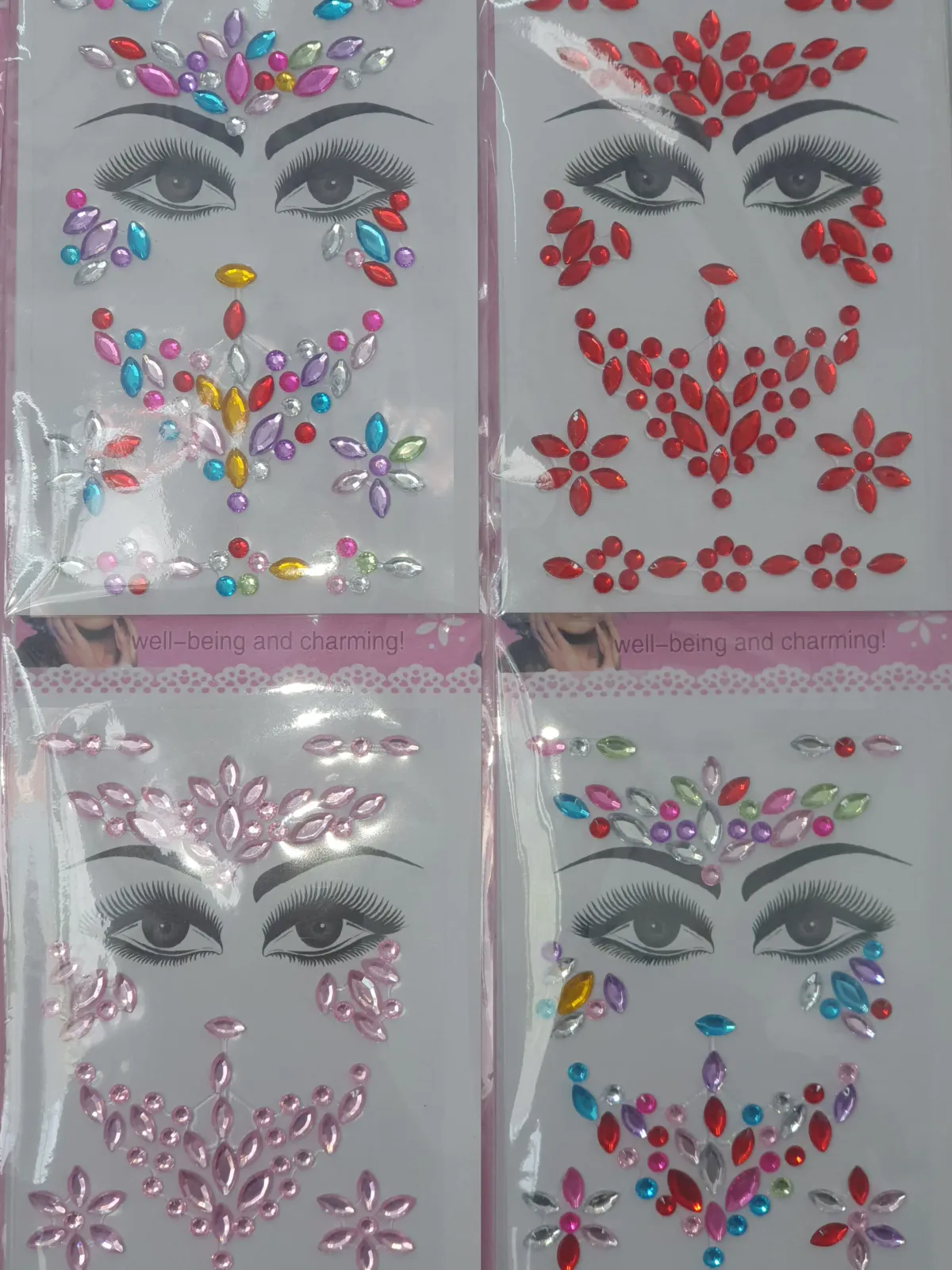 Stikers para rostro