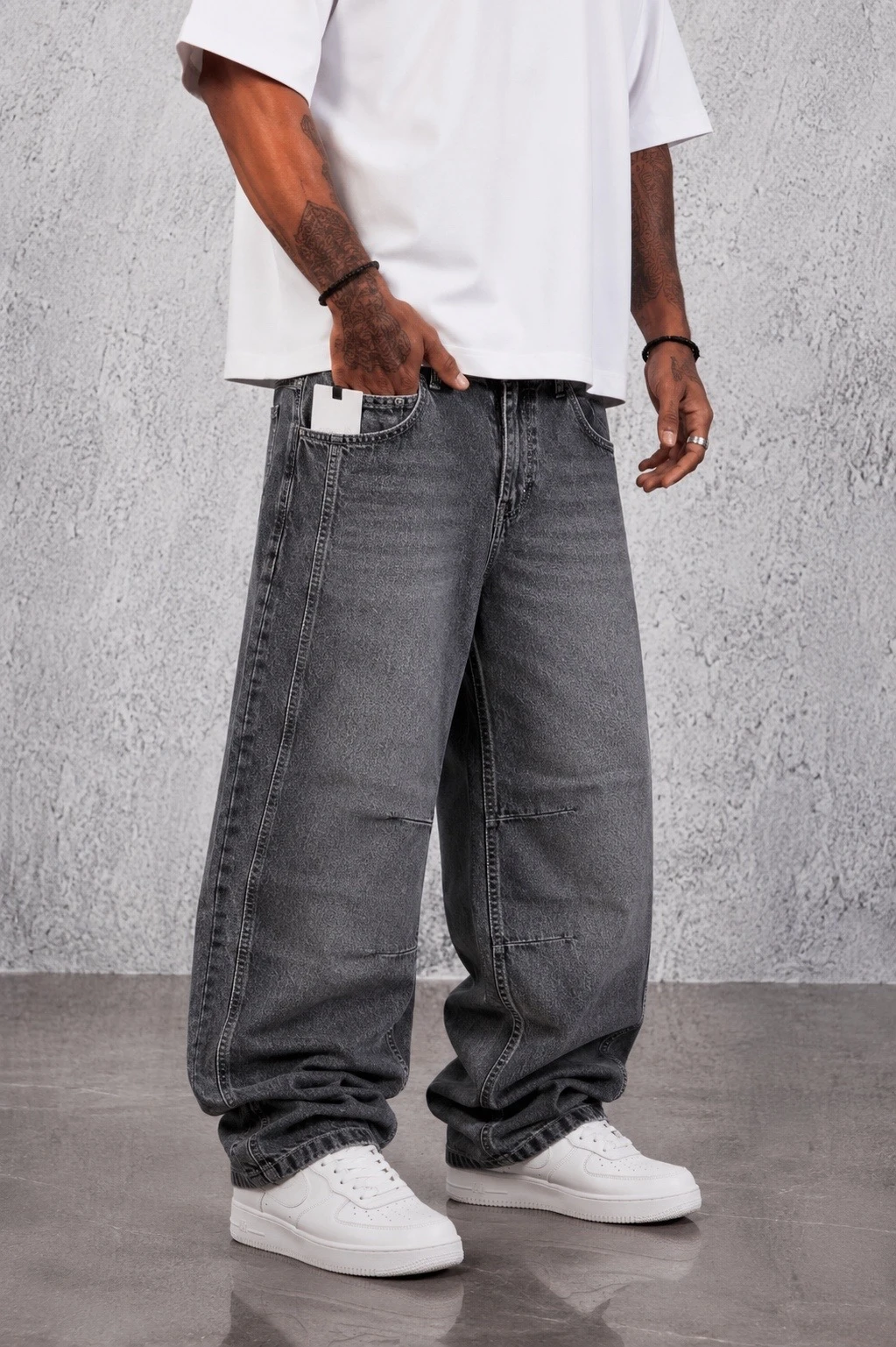 BAGGY GRIS OSCURO 
