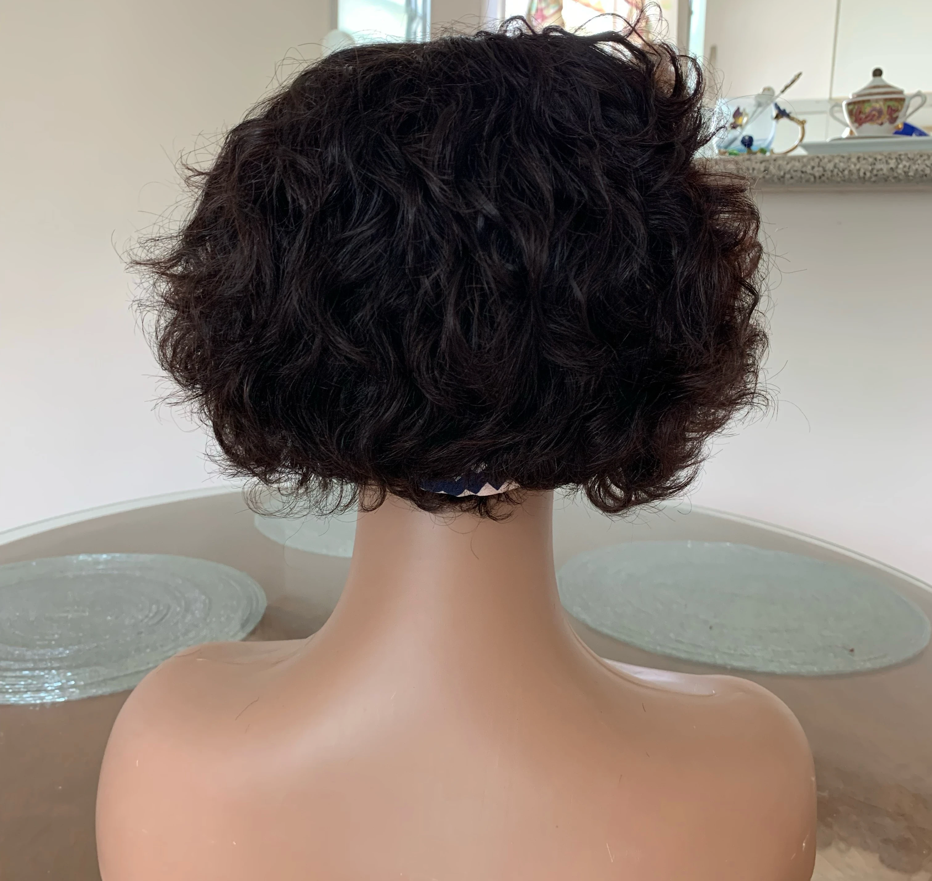 Peluca de 8” con diadema  3