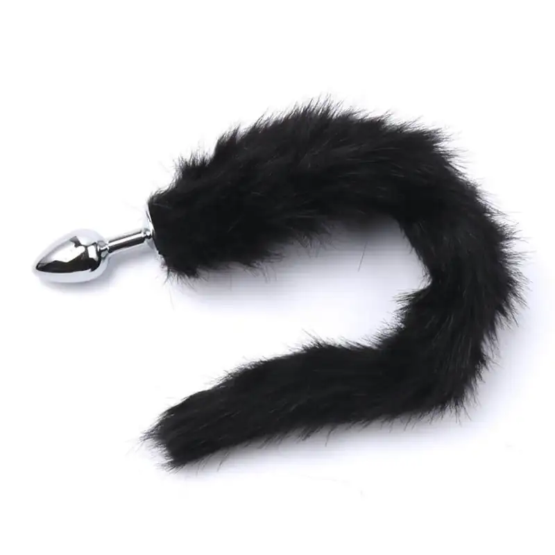 Vulpiz Plug Anal con Cola Jein Negro 2