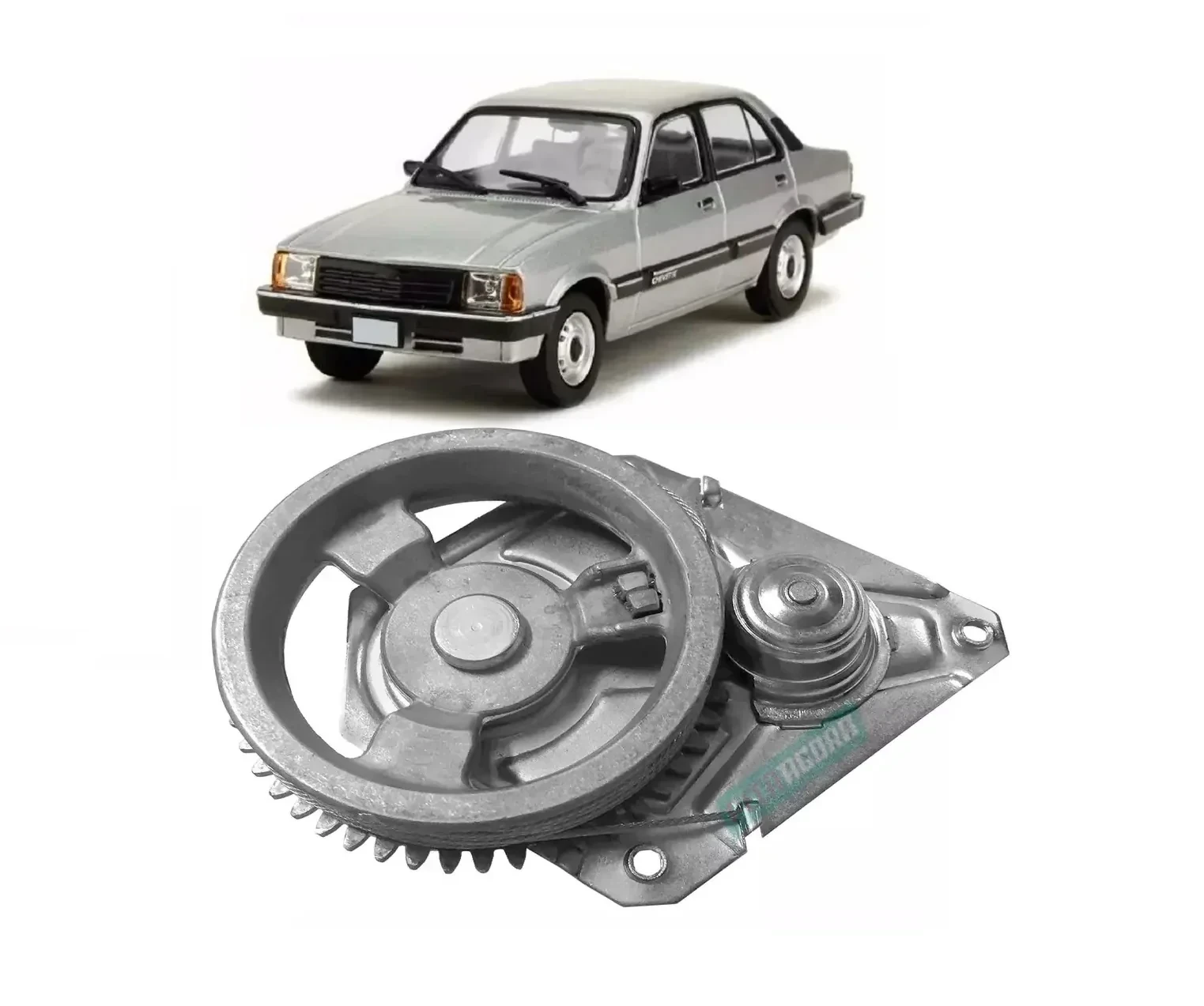 Mecanismo levanta vidrio Chevette 4p Delantera 3112d