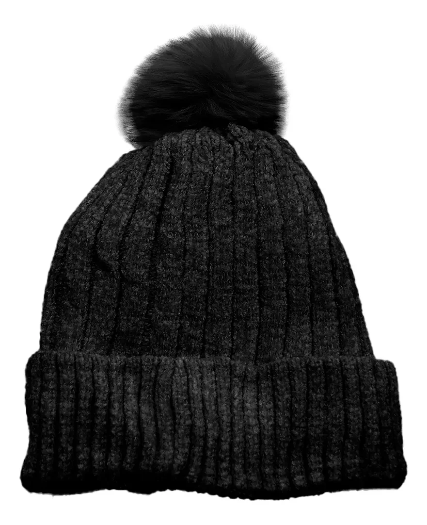 GORRO TEJIDO POMPOM 9038SR 5