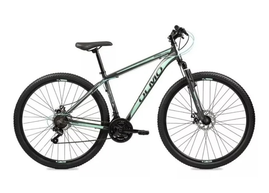 Bicicleta OLMO Wish Rod. 29 Negra/Verde Talle 18