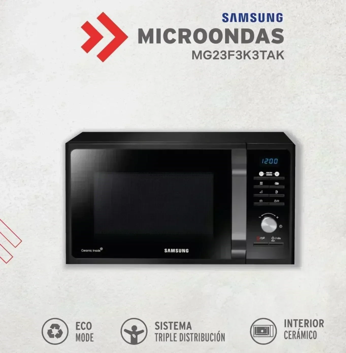 MICROONDAS SAMSUNG 800w 