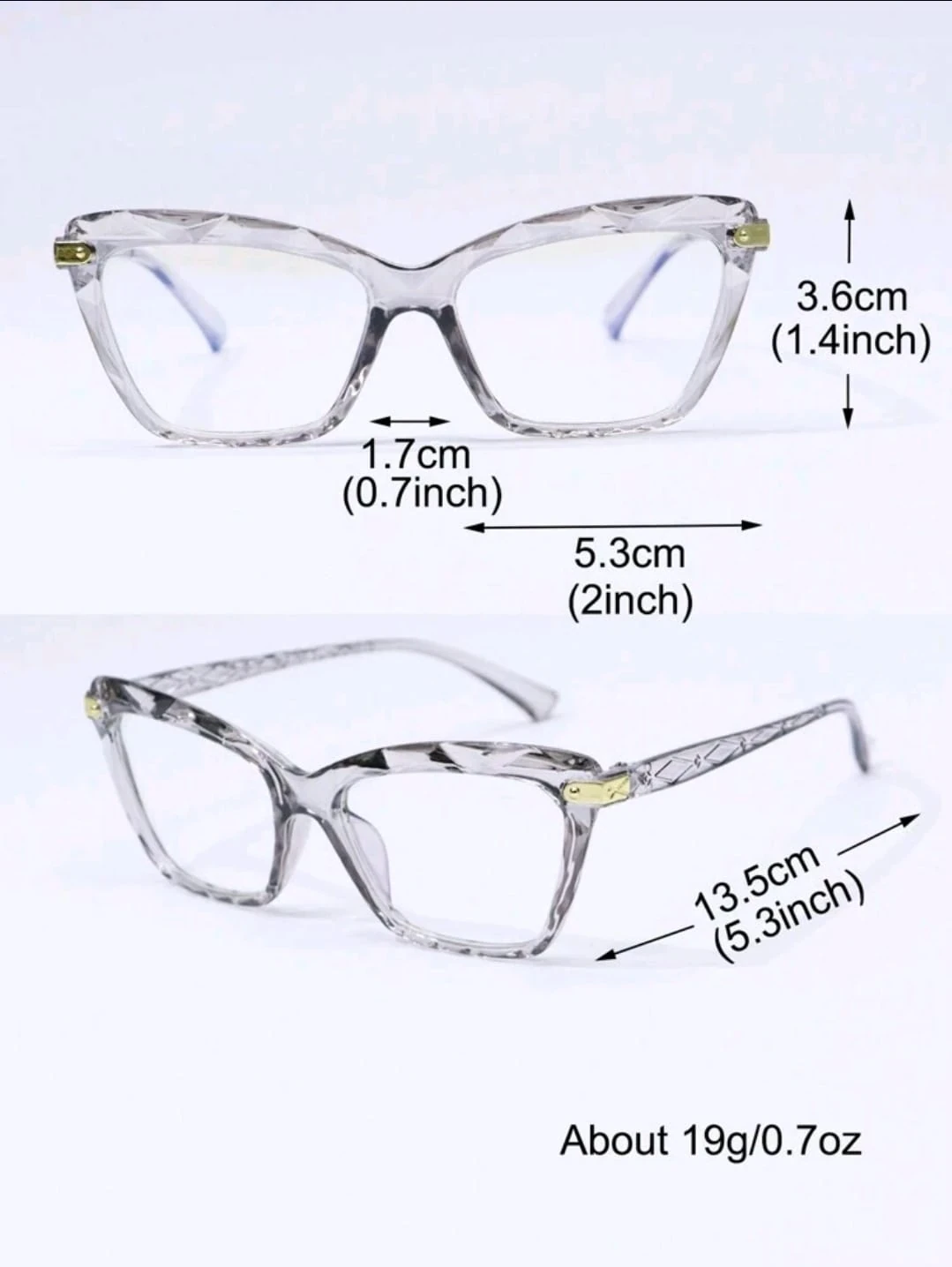 Lentes de protección, aro transparente  2