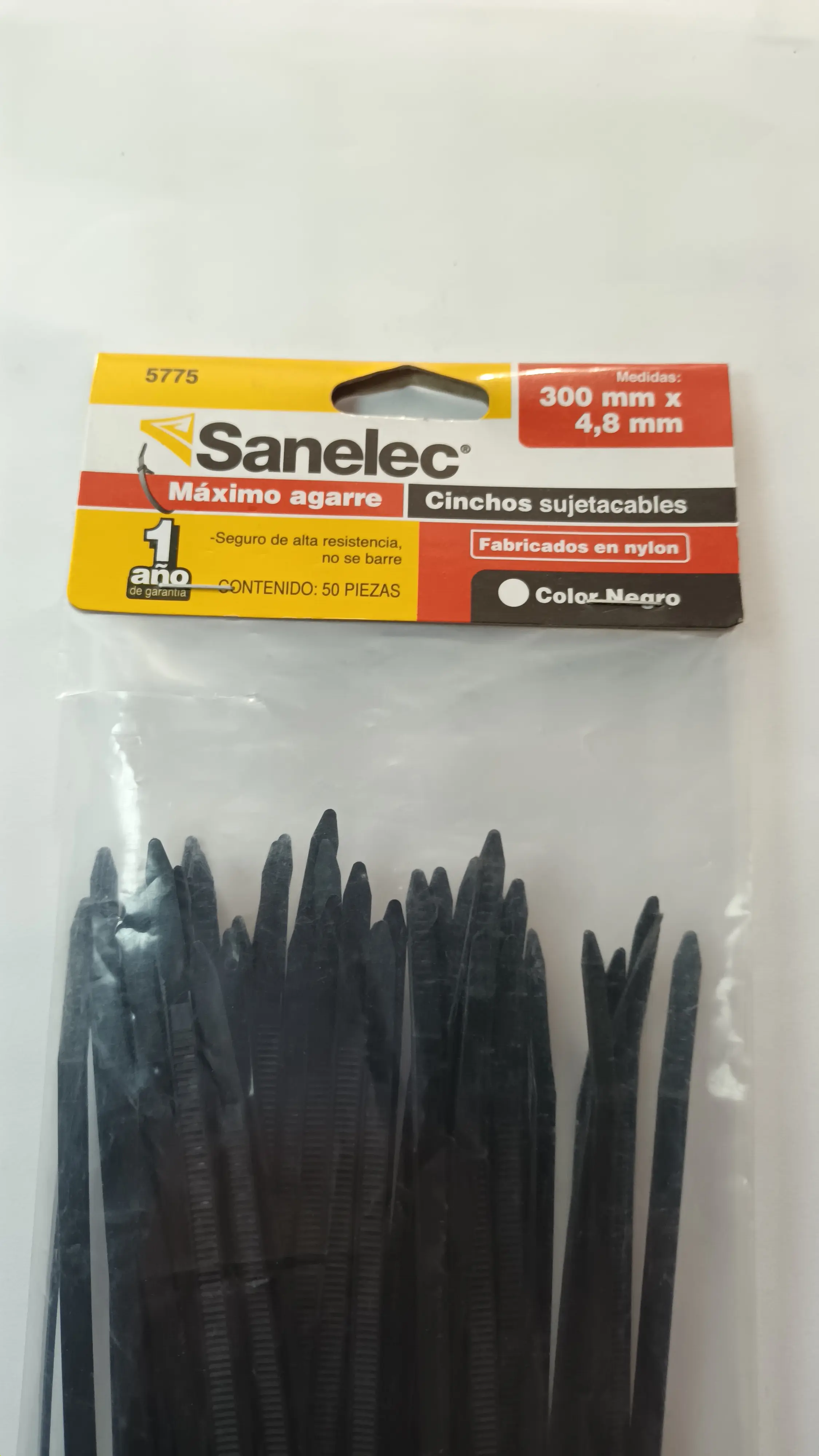 CINCHOS DE PLASTICO 30 CM X 4.8 MM