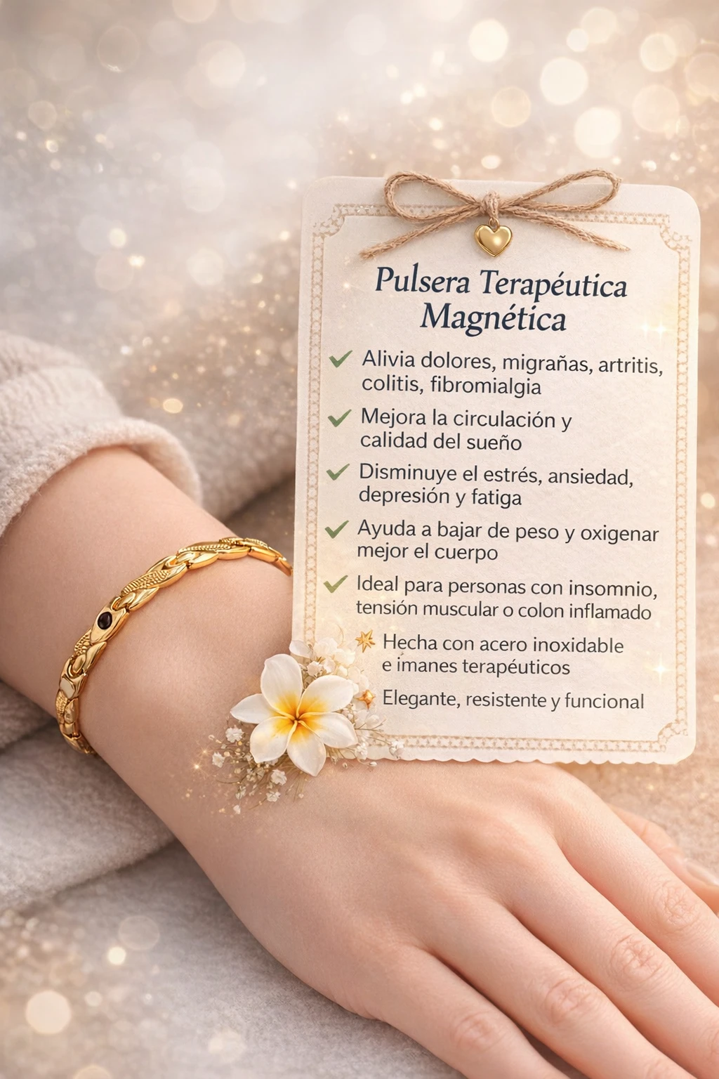 Pulsera terapéutica 