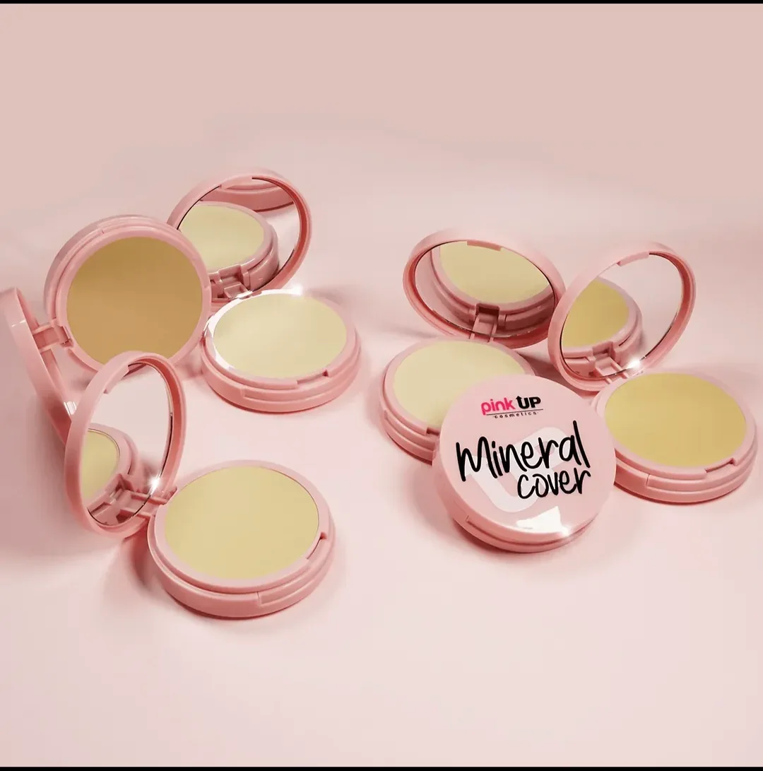 Polvo compacto pink up