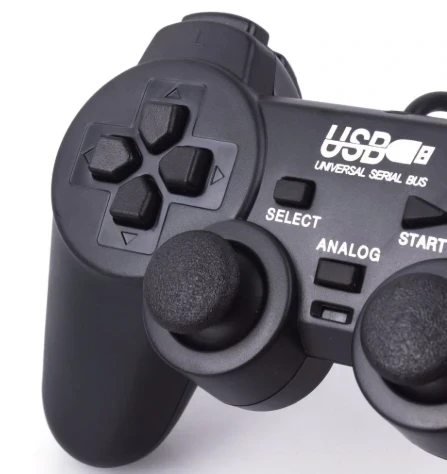 Joystick / Control Analógico Cableado Para PC ( USB ) 3