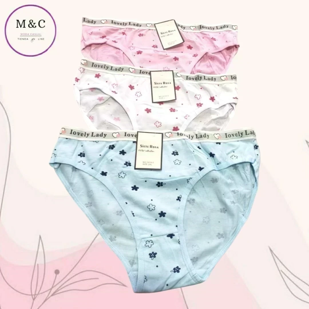 Pantaleta G/XL algodón 2