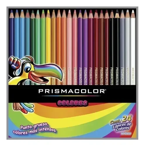Prismacolor con 24 colores escolar  4