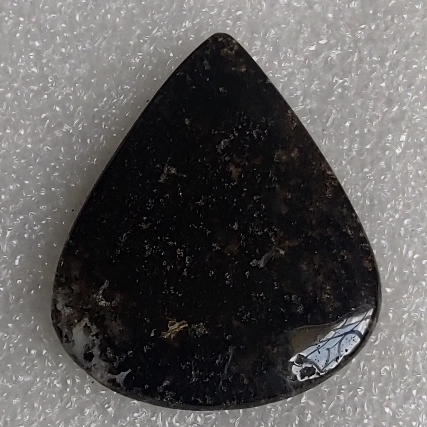 Cabujón de Agata Musgosa Negra 4
