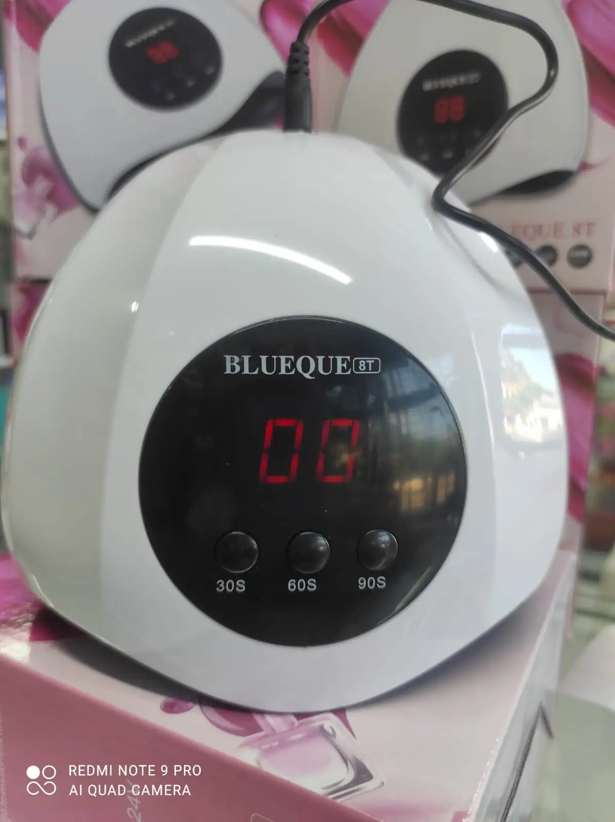 Lámpara de uñas Bluequet  2