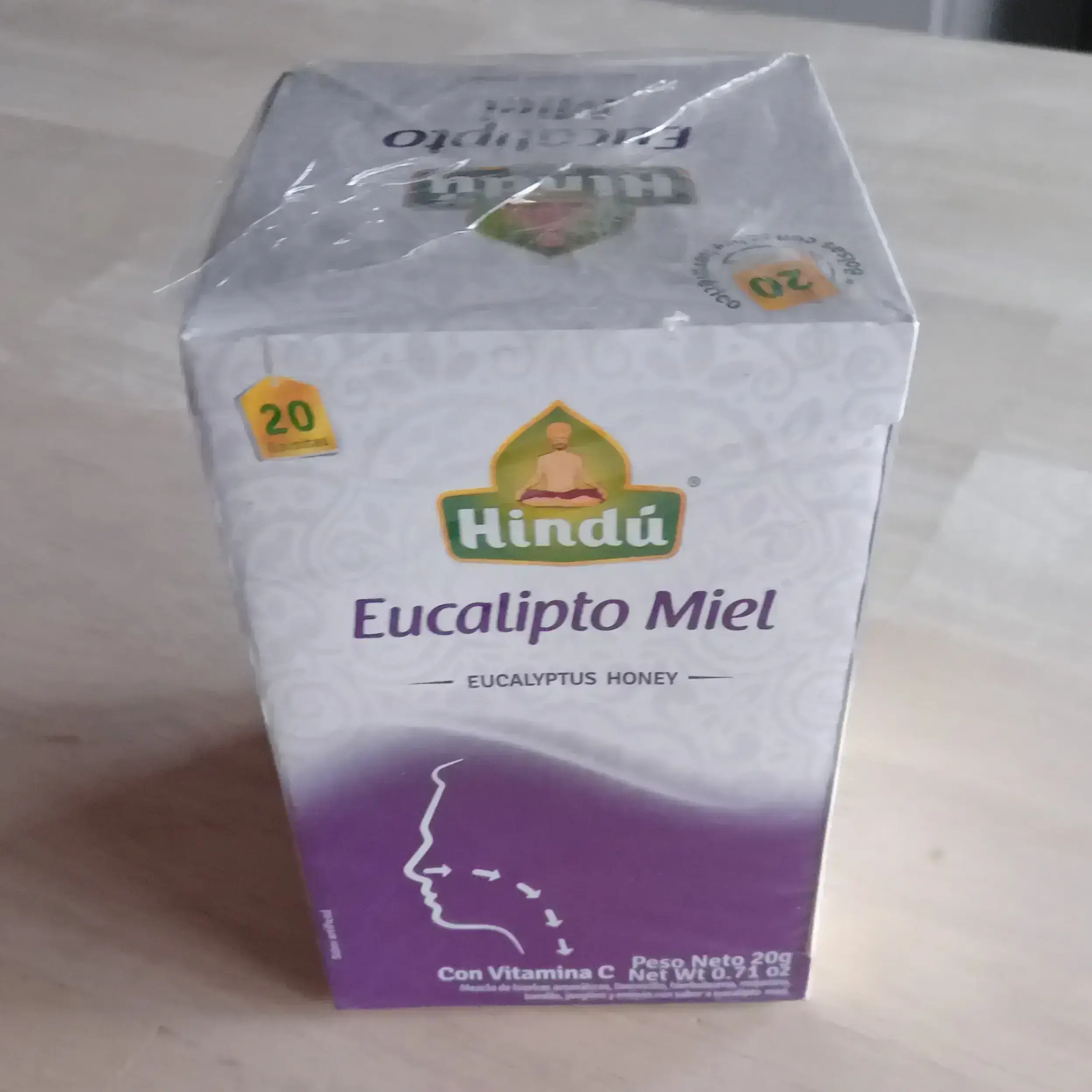 Té  Eucalipto miel 20 g