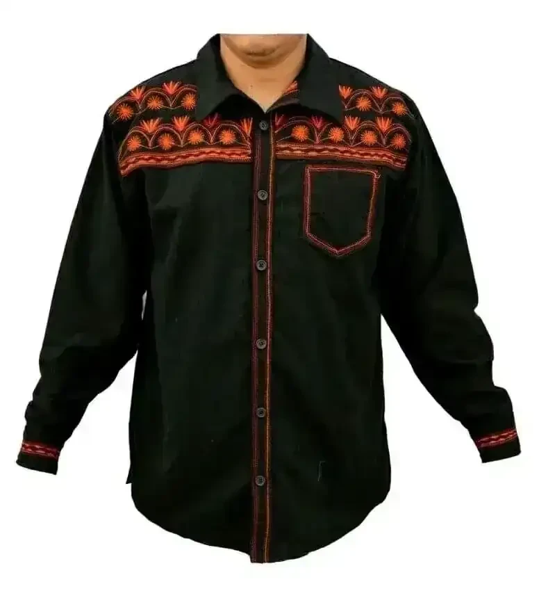 Camisa tipica de Tlahui 12