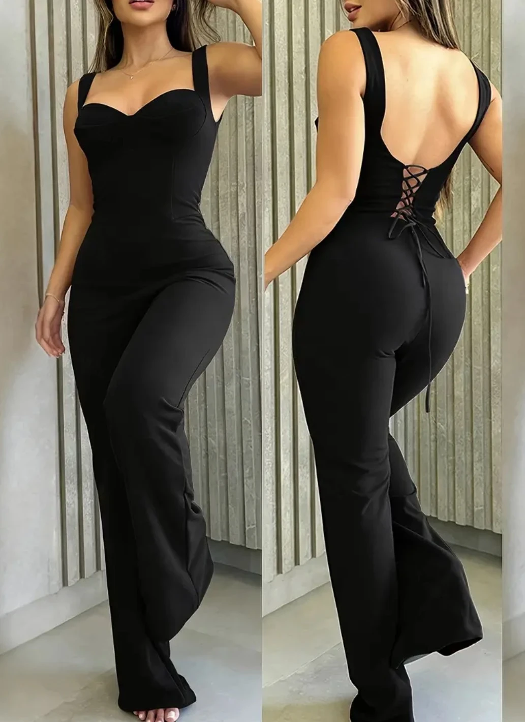 ENTERIZO PANTALÓN BOTA ANCHA