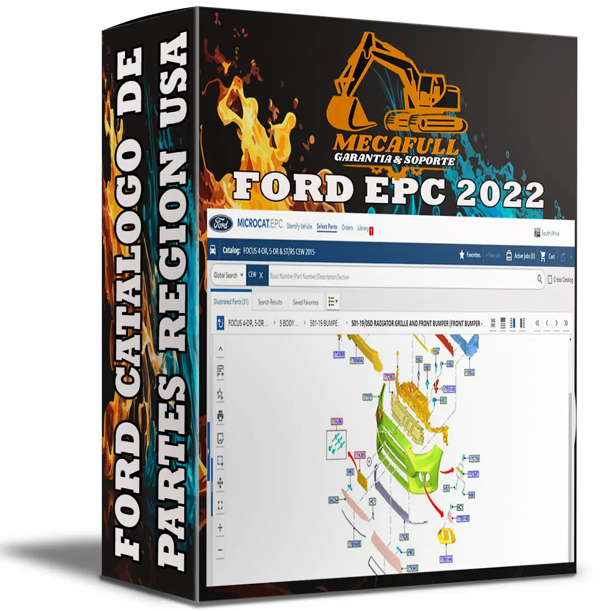 FORD 2022 CATÁLOGO DE PARTES USA