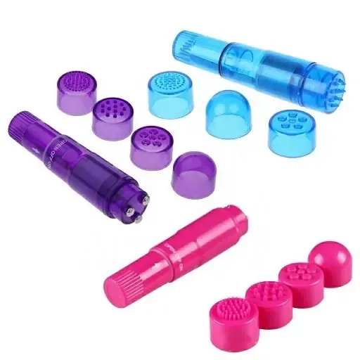 Vibrador de puntas intercambiables