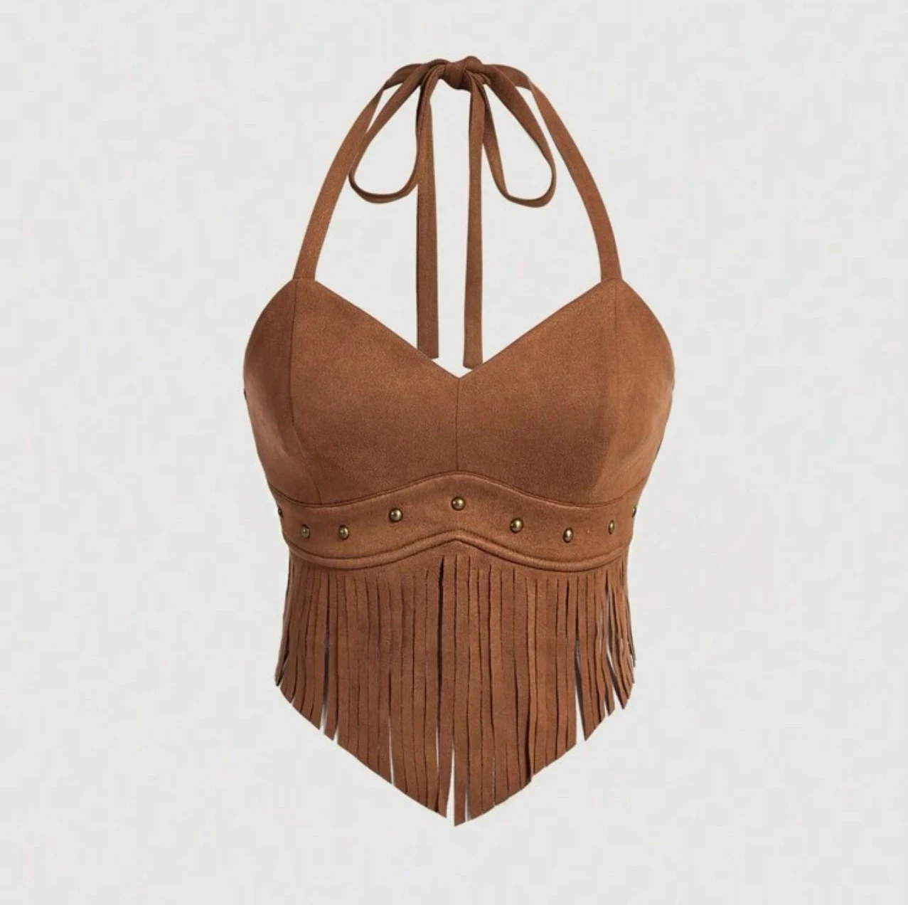 Top vaquero camel