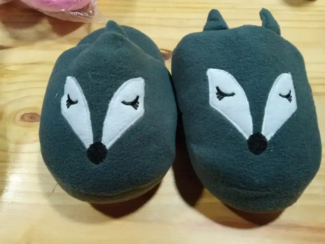 AGOTADO Pantuflon de zorrito Adulto