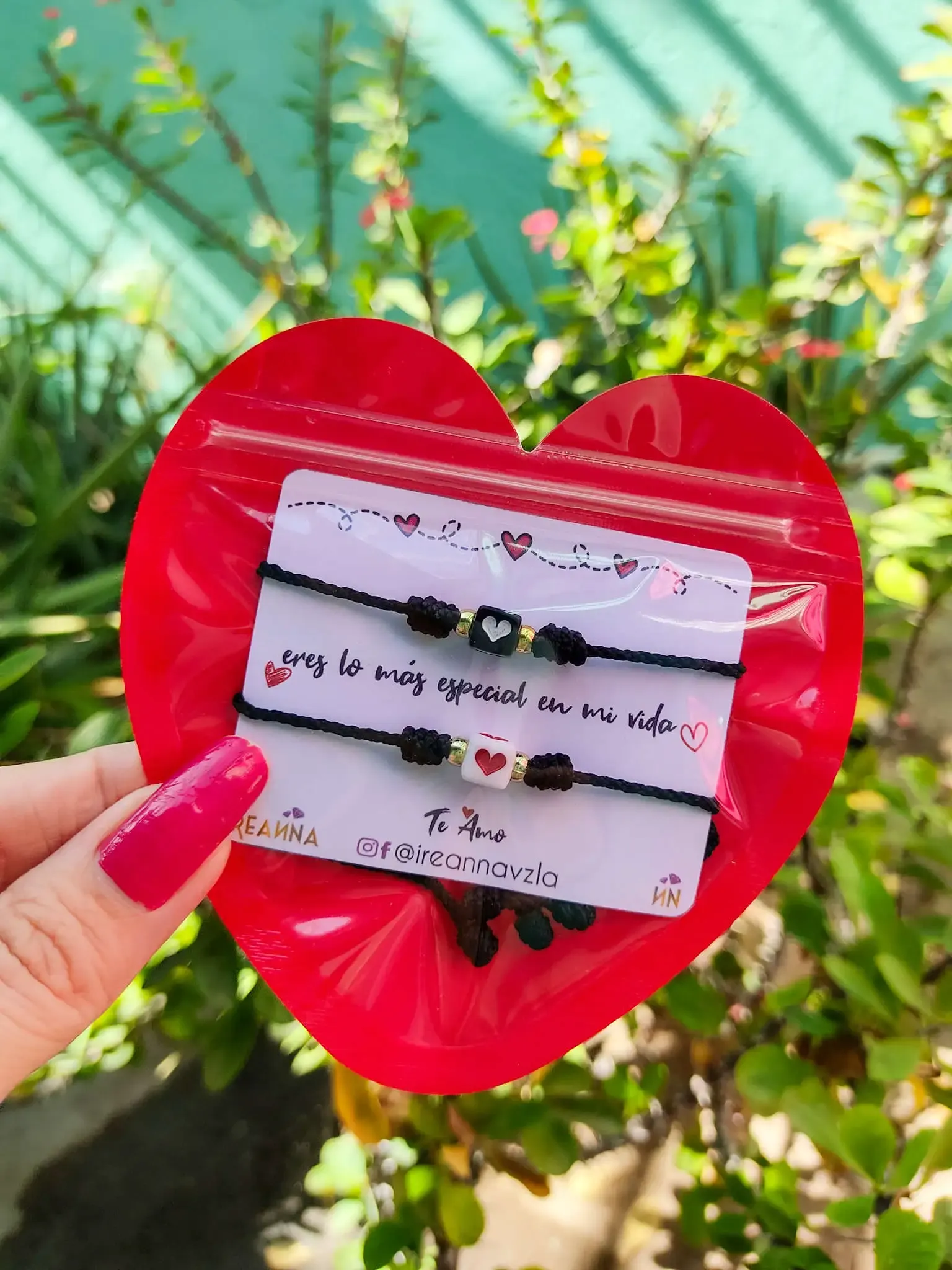 Pulseras de corazón ❤️