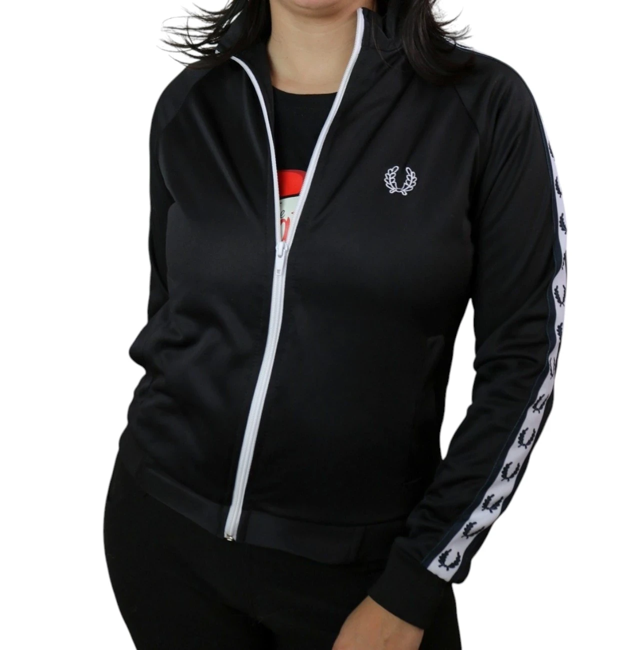 Chaqueta deportiva negra talla m 