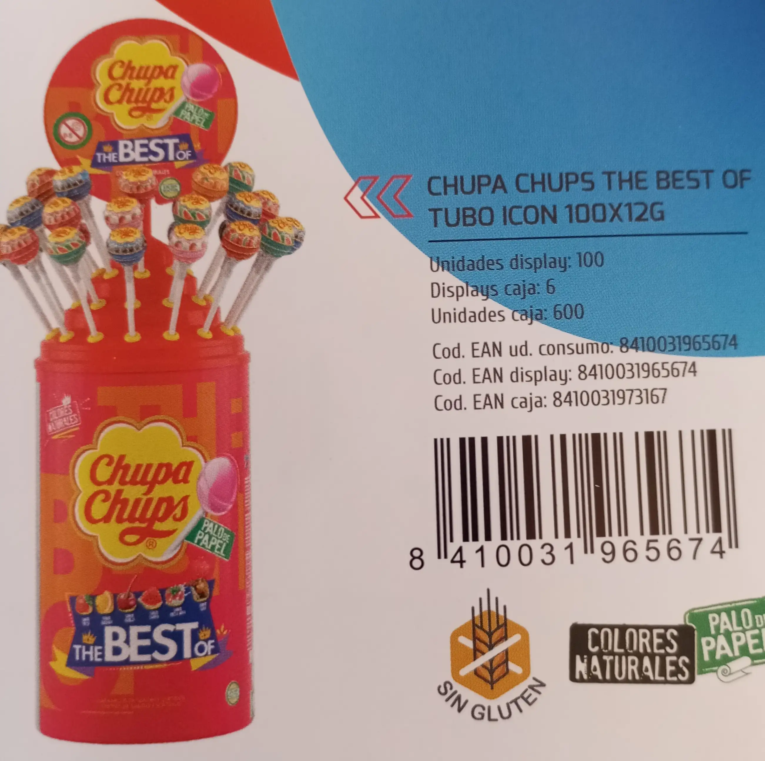 CHUPA CHUPS THE BEST OF TUBO ICON 