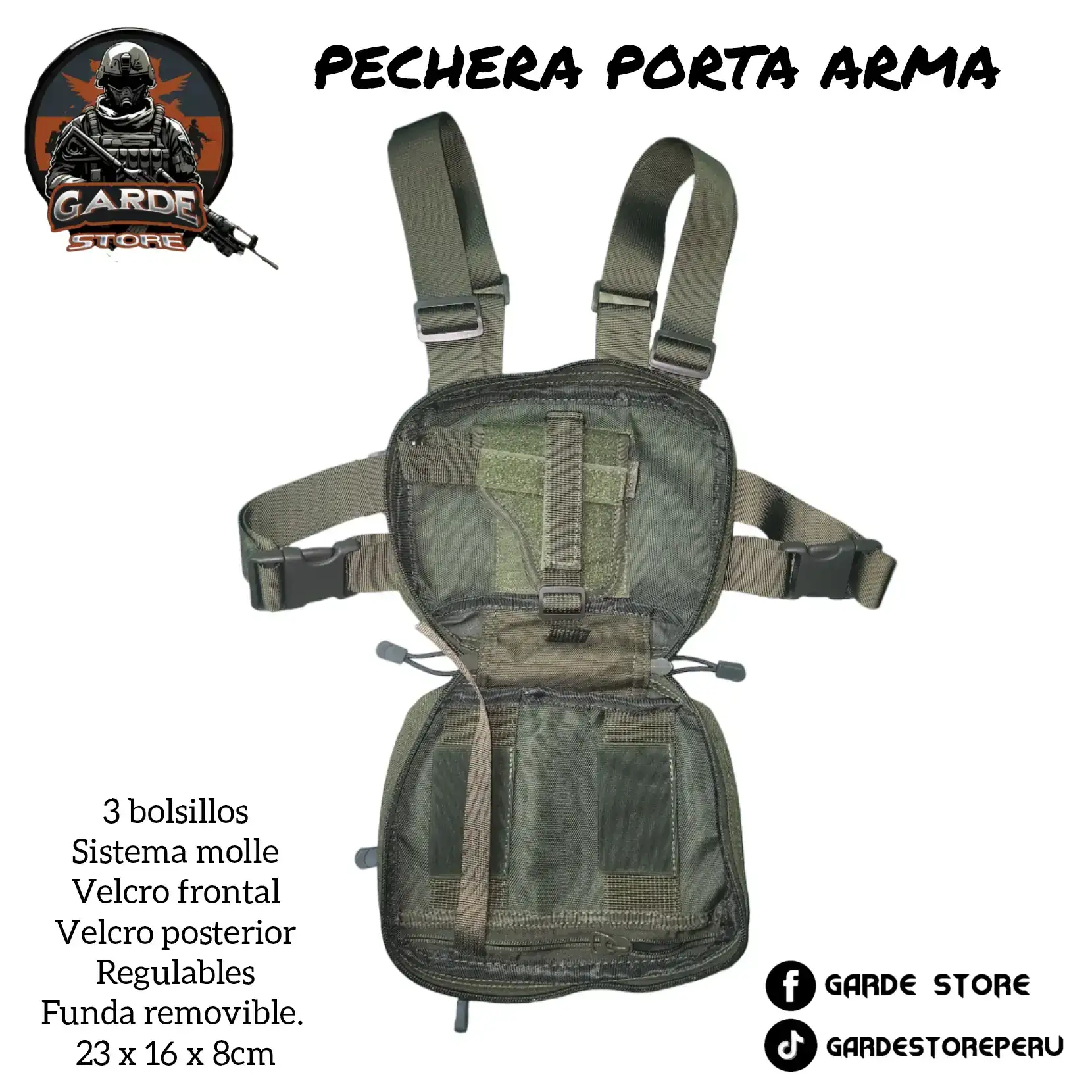 Pechera porta arma  2