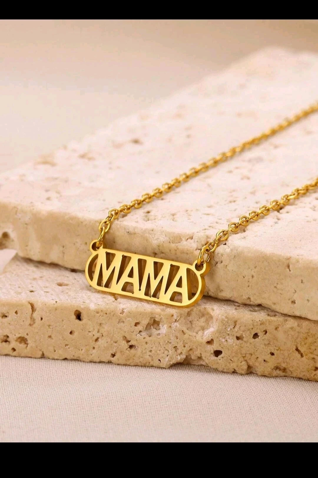 Collar colgante/ Dedicatoria "MAMA" 2