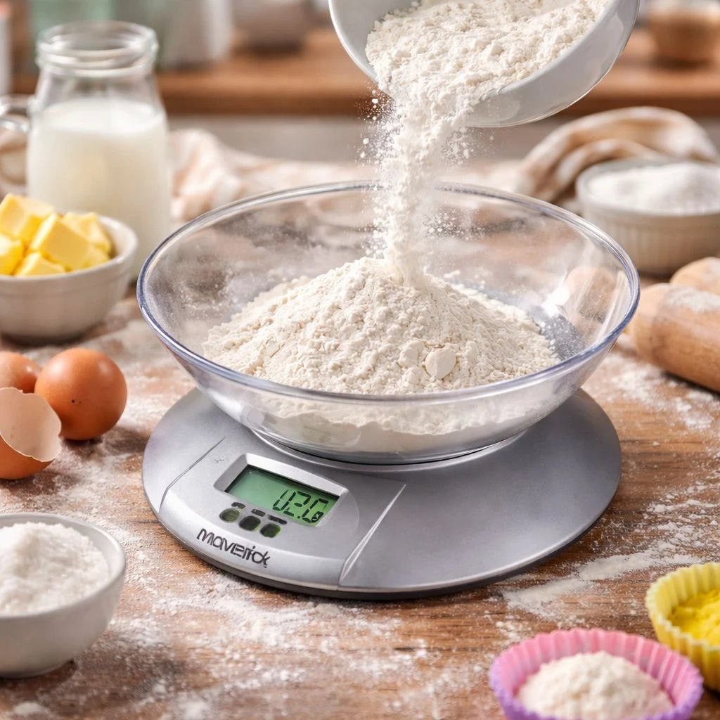 BALANZA DE COCINA CON BOWL MAVERICK