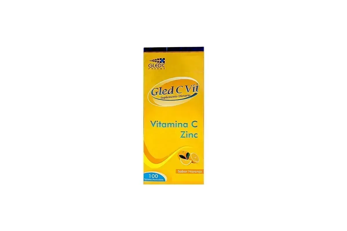 GLED´C VIT NARANJA X 100 TBL