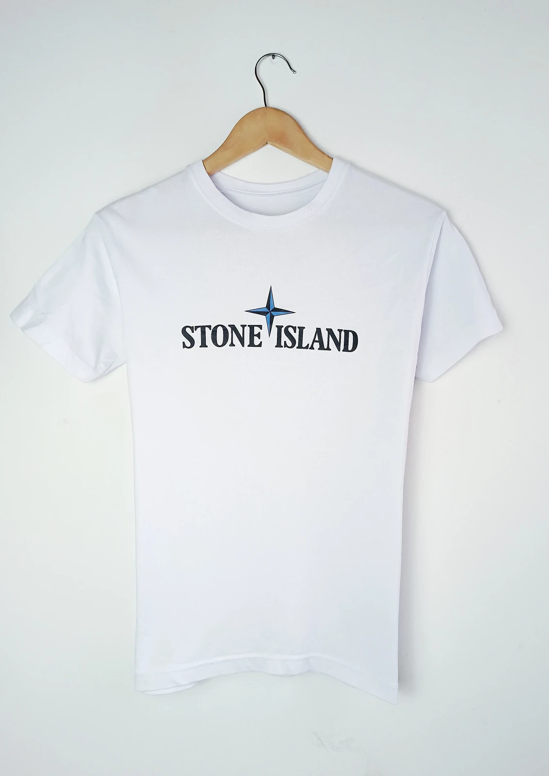 Camiseta estampada blanca 