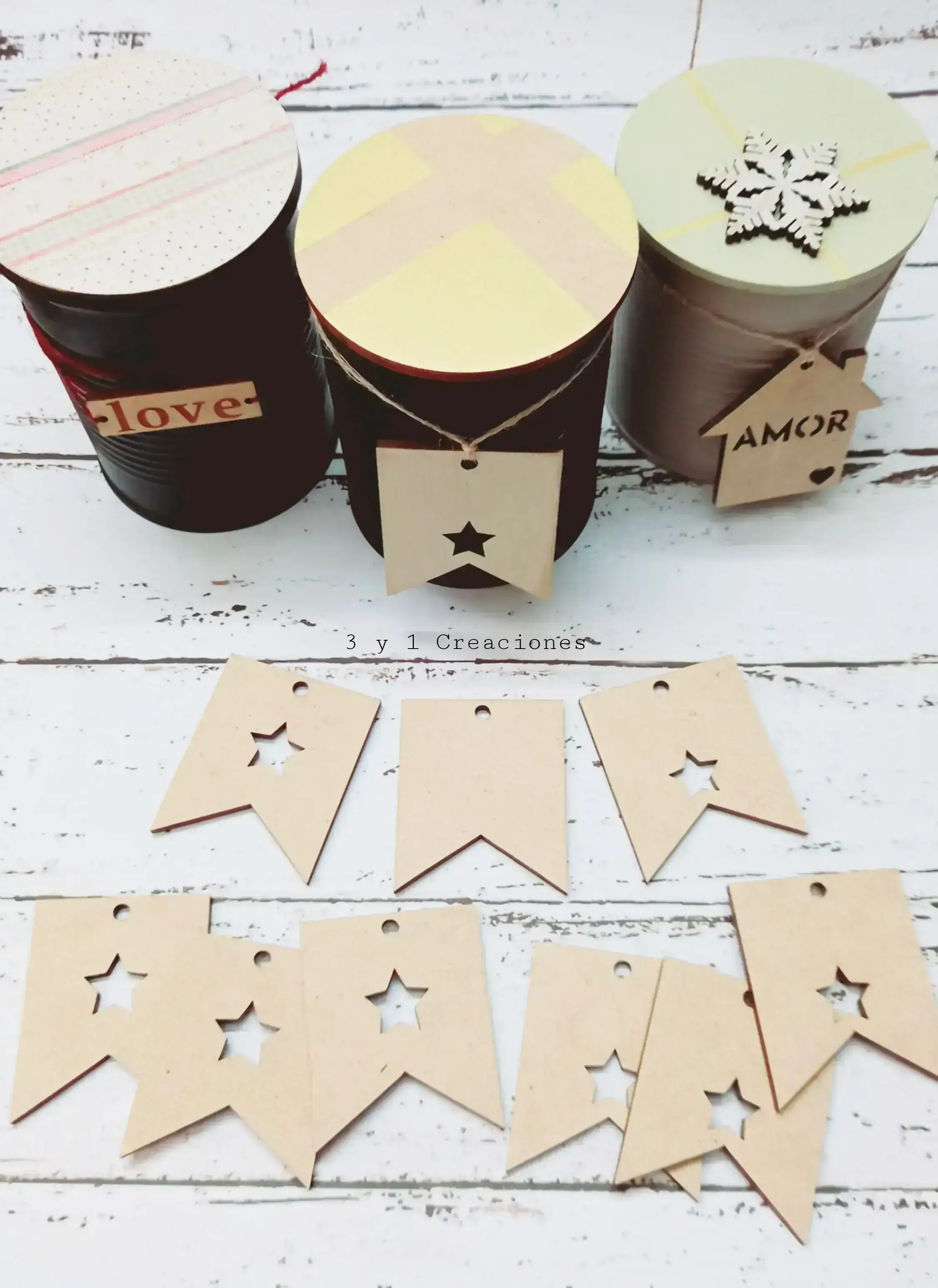 TAG BANDERÍN ESTRELLA 2