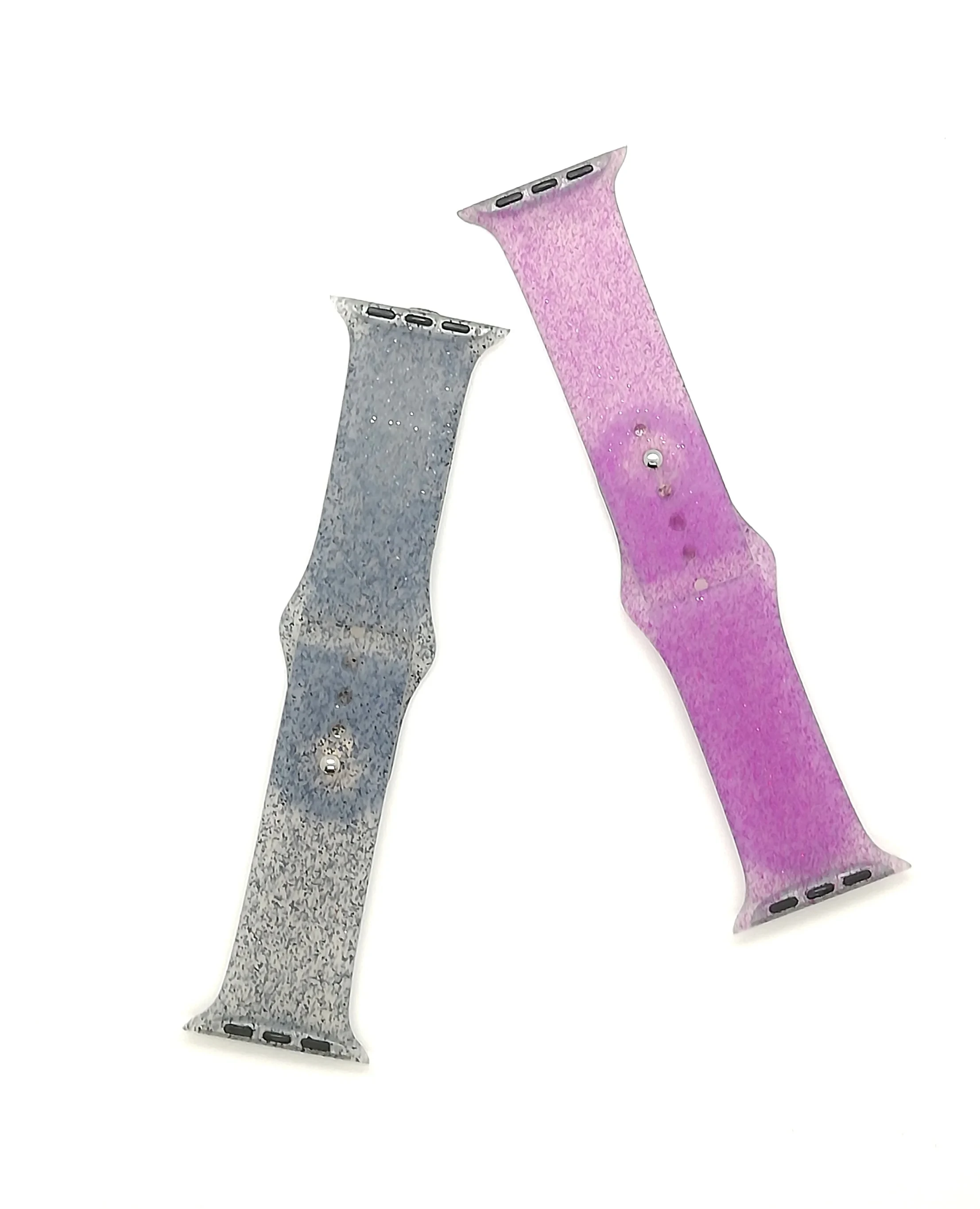 Correas de silicon con glitter